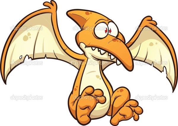 Птеродактиль мультяшный