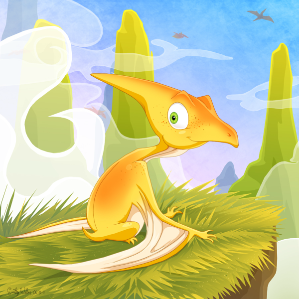 Птеранодон динозавр