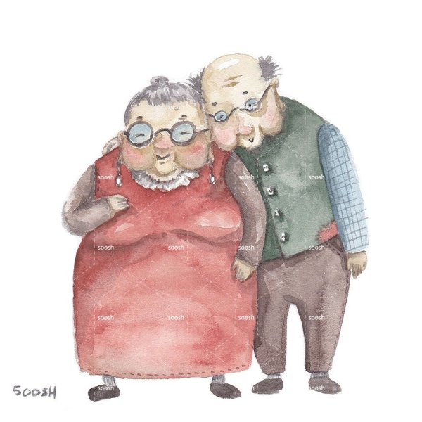 Бабушка и дедушка