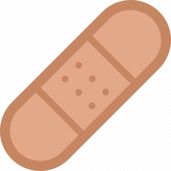 Лейкопластырь нарисованный