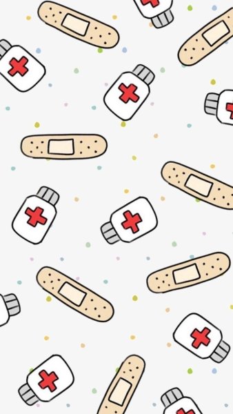 Разноцветные лейкопластыри