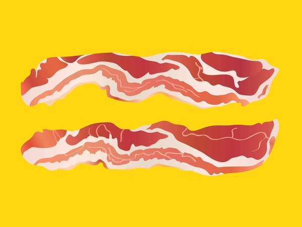 Пиксель арт Bacon