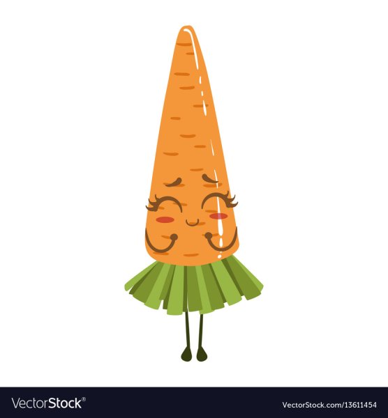 Морковка арт с глазами