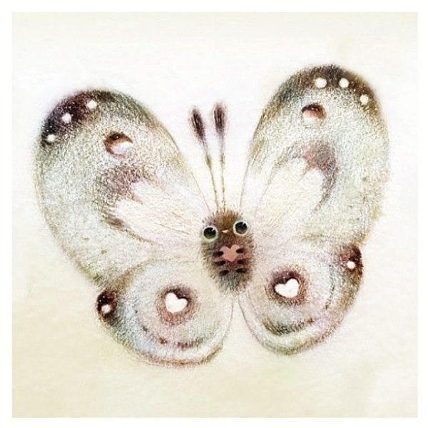 Мотылек арт