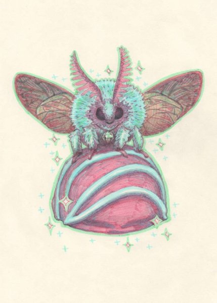 Милая моль арт