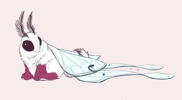 Моль рисунок милый