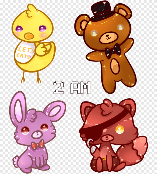 Рисунки для срисовки ФНАФ милые