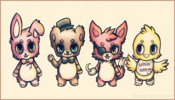 Рисунки для срисовки ФНАФ Фредди