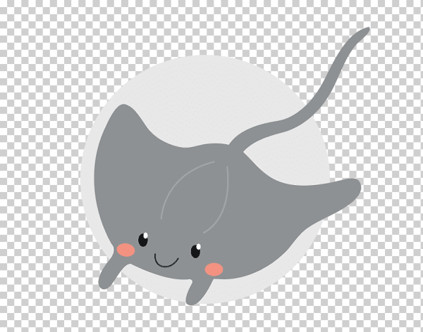 Скат мультяшный