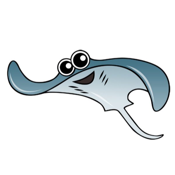 Электрический Скат мультяшный