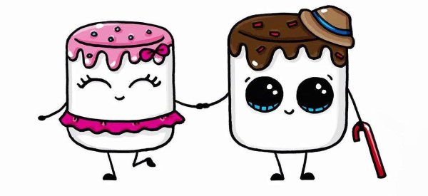 Нарисованная Зефирка