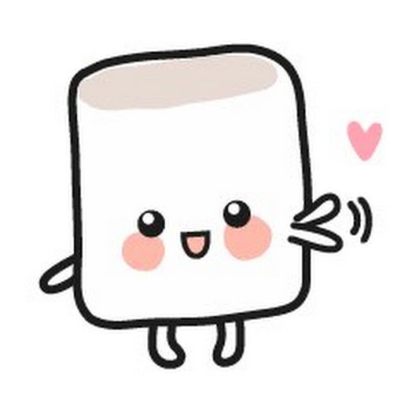 Мультяшное маршмеллоу