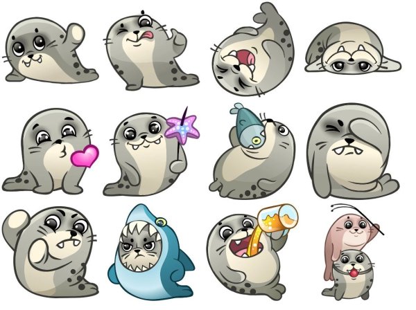 Интересные Стикеры