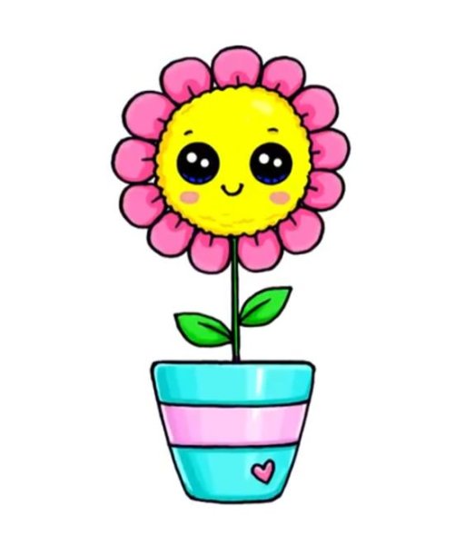 Цветок с глазками