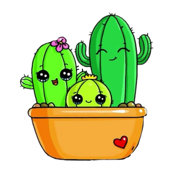 Кактус для срисовки