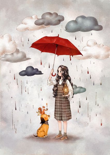 Доброе утро в дождливый день