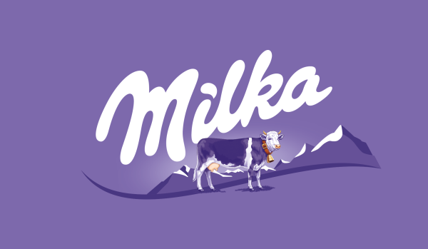 Milka логотип