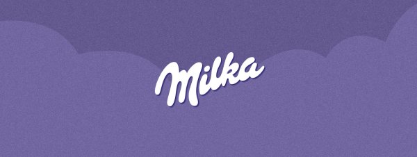 Надпись Милка