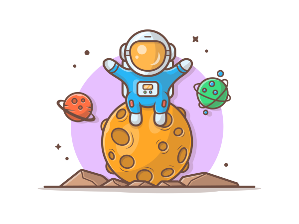 Планеты милые рисунки