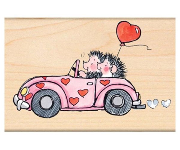 Милые иллюстрации машинки