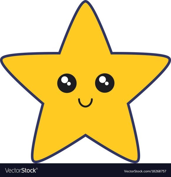 Милые звездочки с глазками