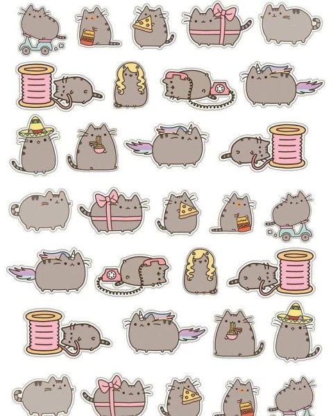 Кот Пушин Pusheen