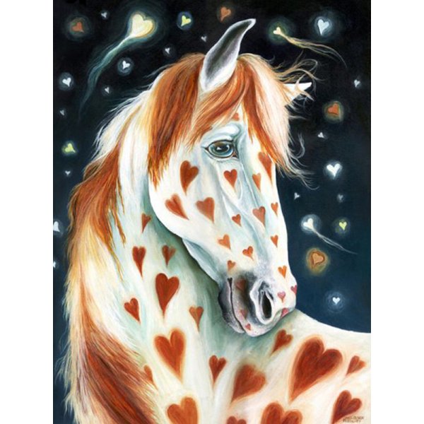 Милые лошадки арт