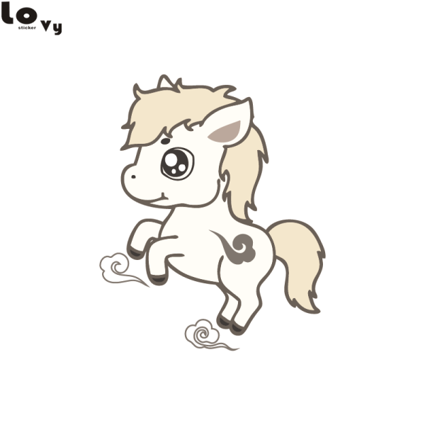 Милые лошадки для срисовки