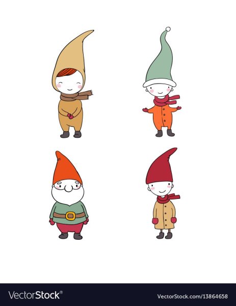 Маленький бородатый Гном