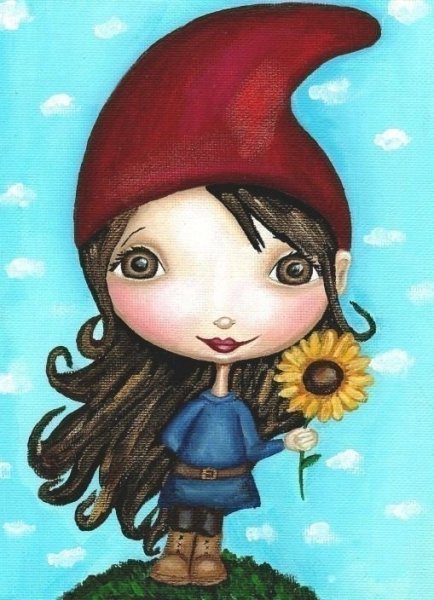 Рисование «маленький гномик» (Комарова т.с., с.42)