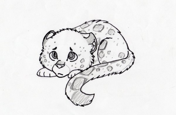 Акварельные животные для детей