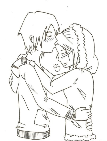 Картинки для срисовки влюбленные пары