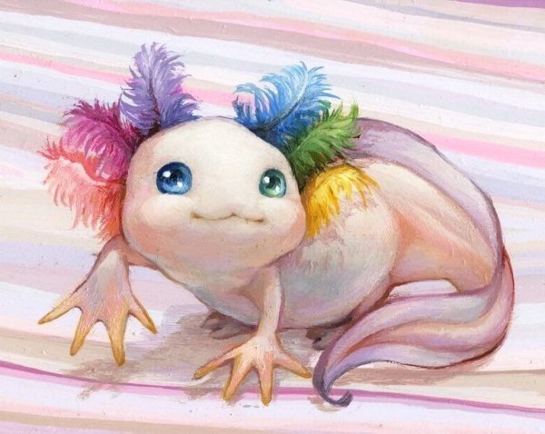 Аксолотль Геншин