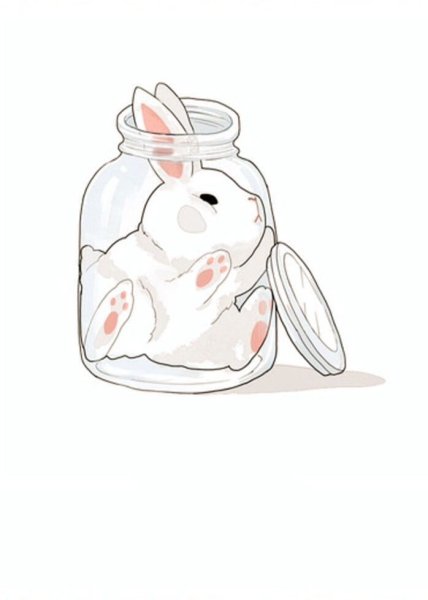 Милые кролики для срисовки