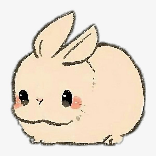 Милые кролики для срисовки