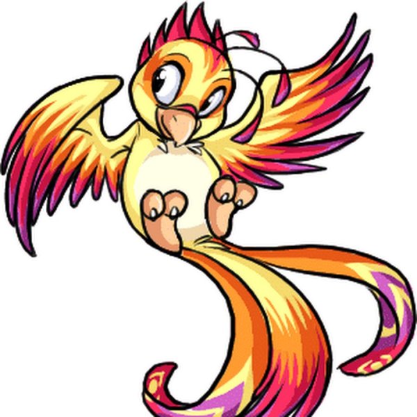 Феникс мультяшный