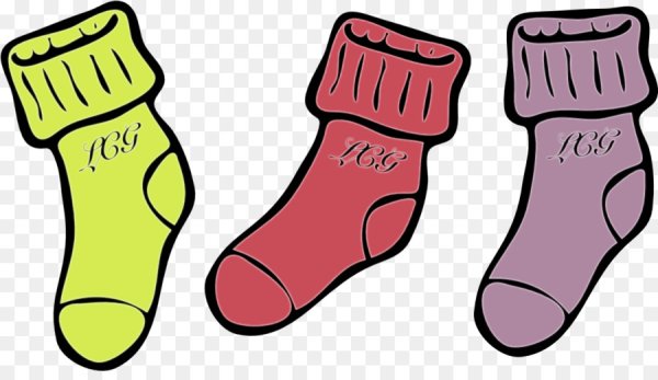 Носок мультяшный