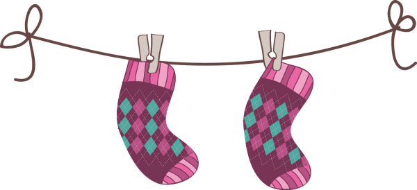 Носок мультяшный