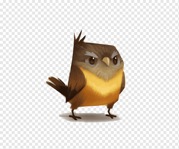 Воробьи мультяшные