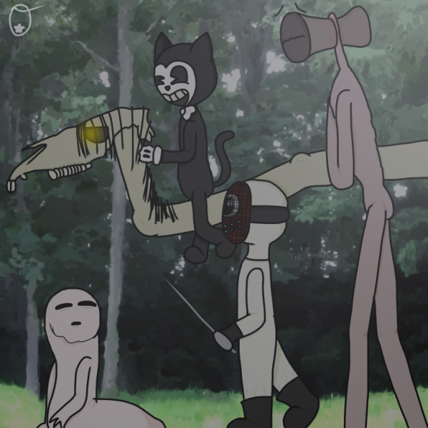 Картун Кэт и Siren head