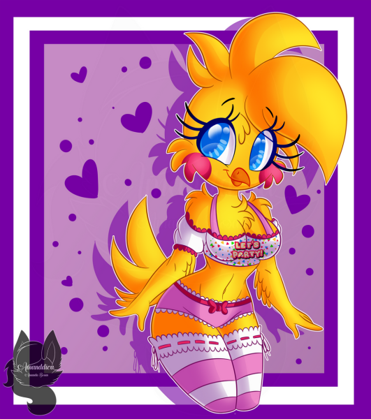 ФНАФ арты той чика