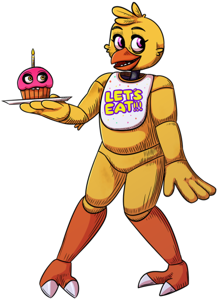 ФНАФ арты той чика