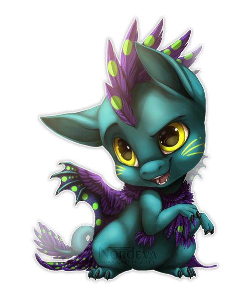 Маленькие милые дракончики