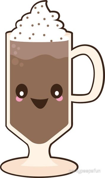 Кофе кавайная мордашка