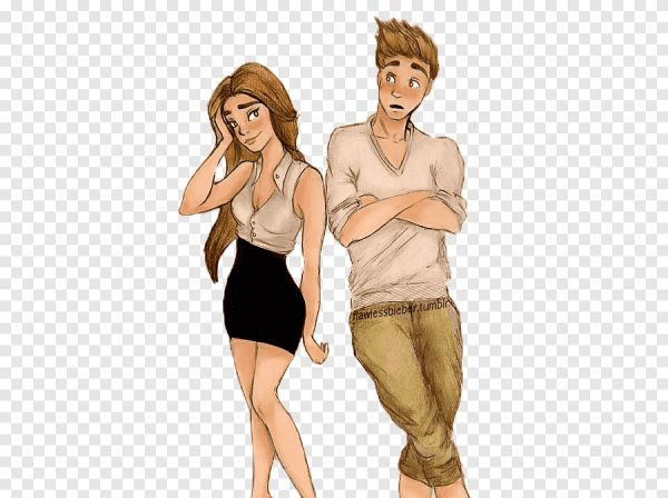 Красивые мультяшные пары