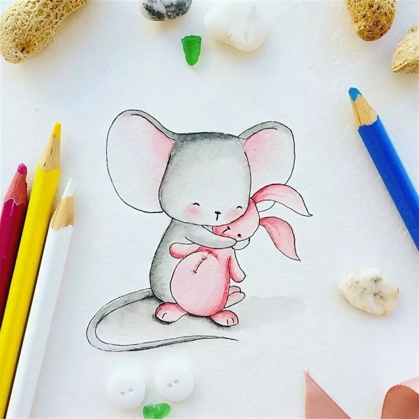 Красивые рисунки для срисовки милые