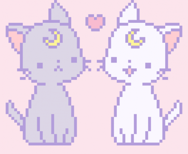 Маленькие вышивки крестиком аниме