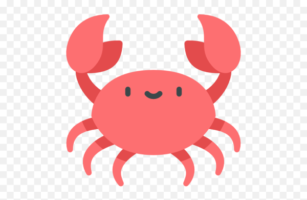 Крабик мультяшный