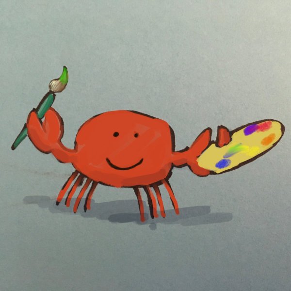 Краб арт
