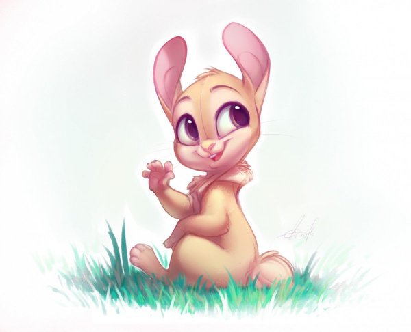 Няшный зайчик